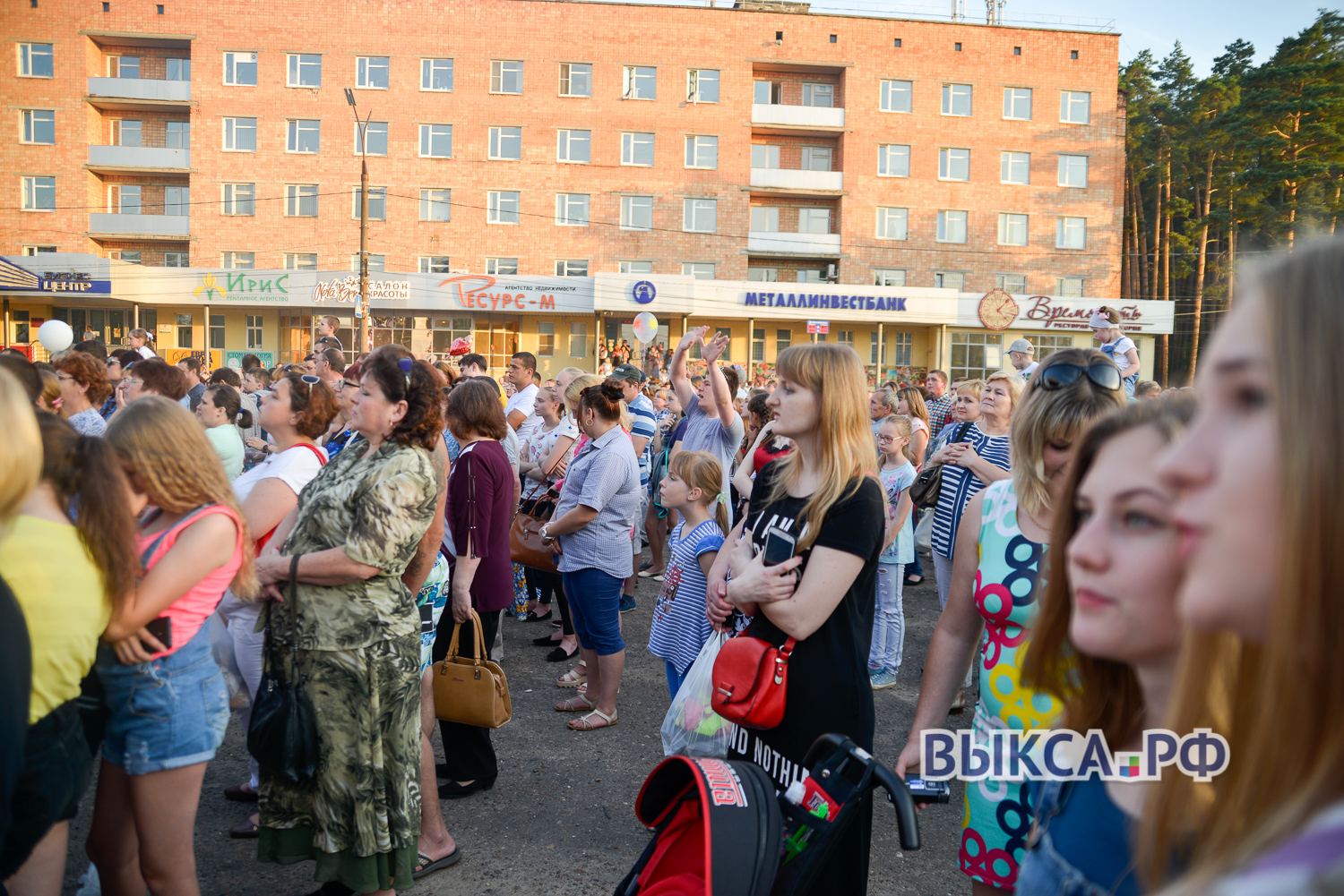 Певица Слава выступила на День города и металлурга в Выксе